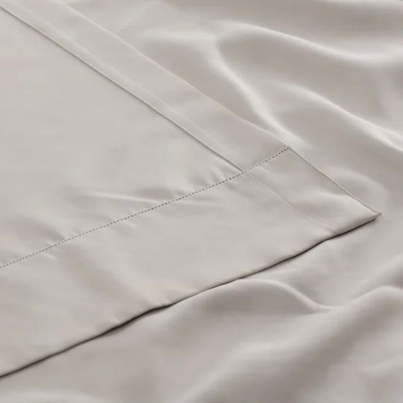 Solid Room Darkening Rod Pocket Curtain Panels (Set of 2) - Picture 5 of 10